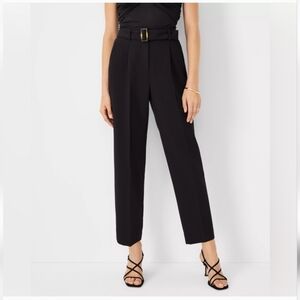Ann Taylor Elegant Black Ankle Pants